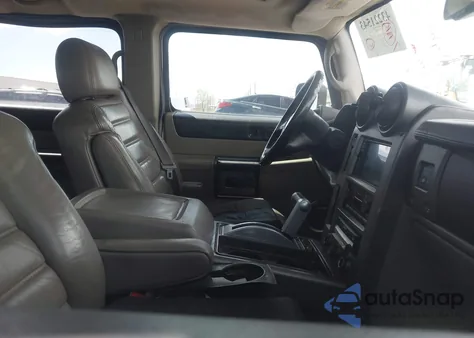 2004 Hummer H2 из США, поврежденный, VIN 5GRGN23U14H108157